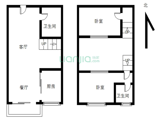 翠珑湾五期复式精装2房公寓诚心出售