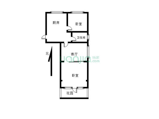 楼层适中，视野宽阔，采光好，边上配套齐全-户型图