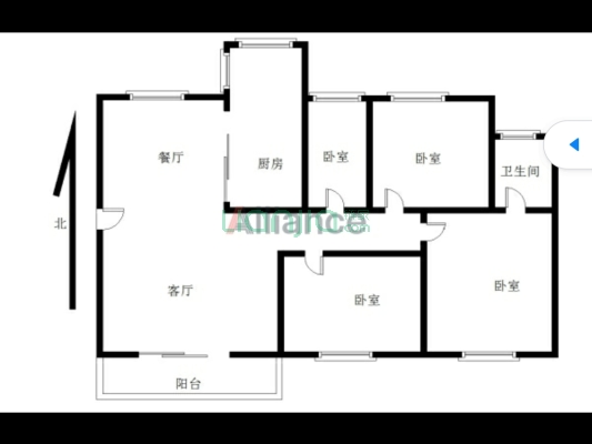 楼层好，视野开阔阳台朝南 采光充足