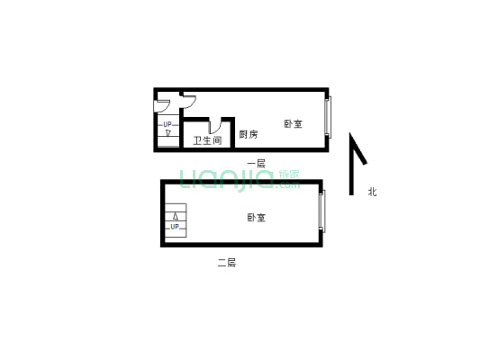 青城公寓 房子精装修可随意 可以商用可以居住-户型图