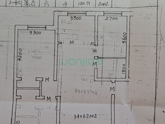 涿州市区精装修三居室，随时可看房子-户型图