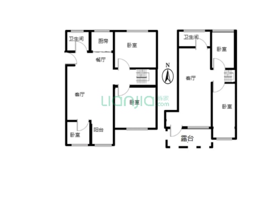 6-7层的 大房子 ，70年大产权-户型图