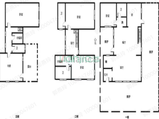 东京都类独栋，大院子，南边户，房本满五，业主靠谱卖-户型图