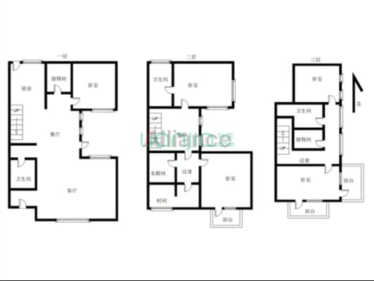 北京西南 京都颐和城276平南入户精装别墅证满五-户型图