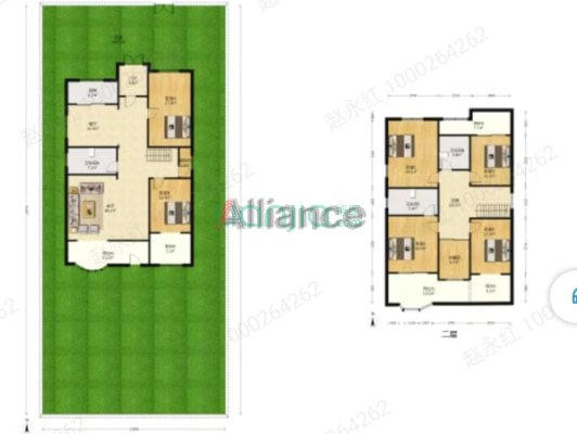 名流丽苑 独栋别墅 精装 拎包入住-户型图