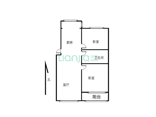金龙苑2-1-1-1 98.03m²-户型图