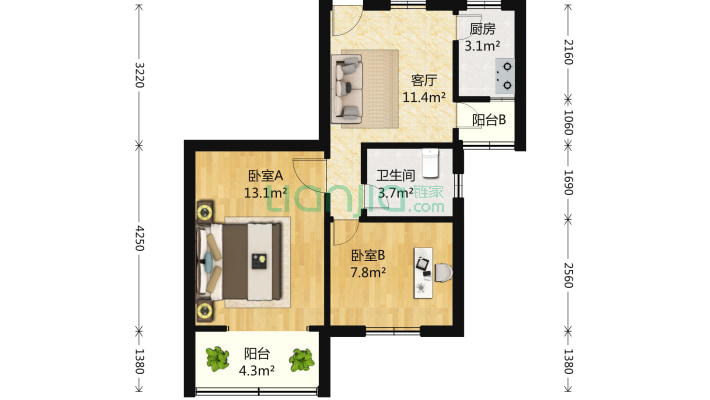 平广大楼二手房实景图