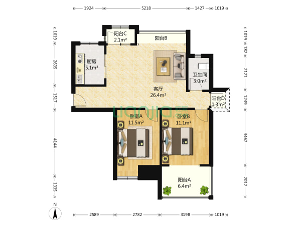 百瑞景中央生活区二期西区