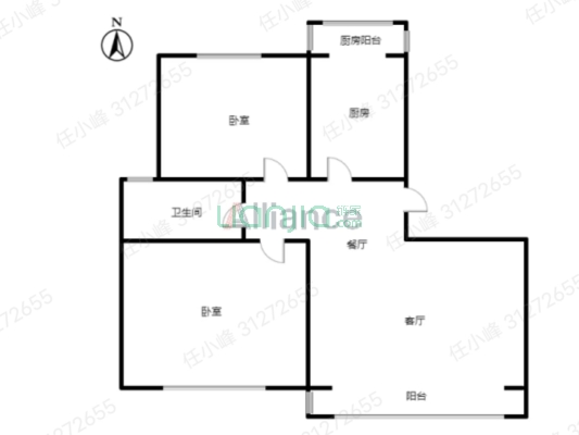 水岸花城，一线河景美宅，标准现房，即买即住-户型图