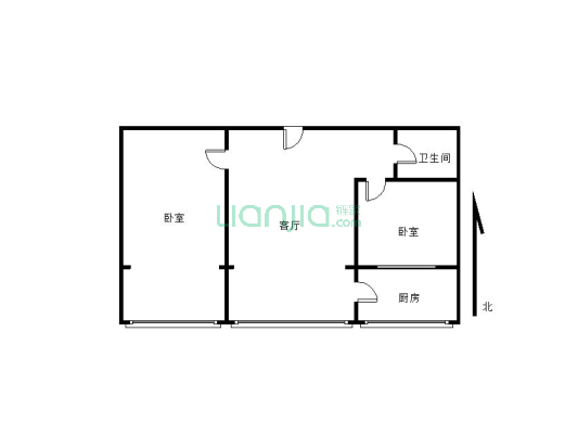 建三家属楼2-1-1-1 71.94m²-户型图