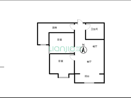 天筑逸城，成熟社区，绿化好，采光好，位置好-户型图