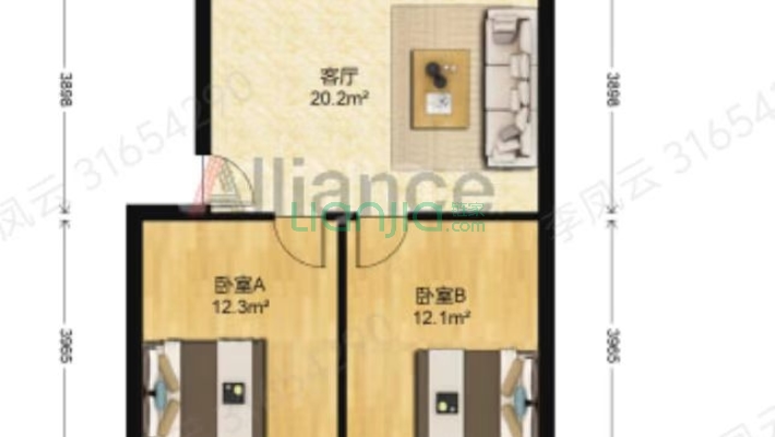 黄金巷小区二手房实景图