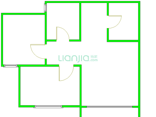 颐景华府 2室2厅 南-户型图