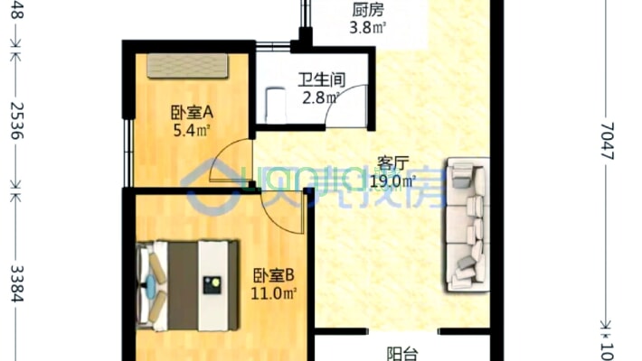 教委楼家属院二手房实景图