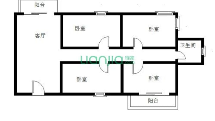石桥花园A区二手房实景图