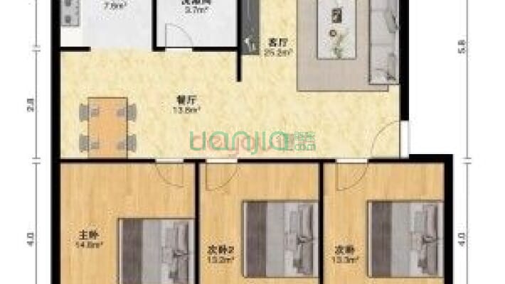 建华社区A区二手房实景图