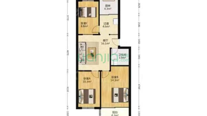 胡西组团二手房实景图