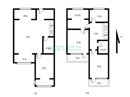 精装上叠 24年装修好还没住，距离北京仅1900米-户型图