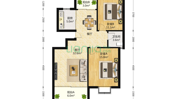 锦辉豪居二手房实景图