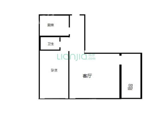 八局小区 2室1厅 南 北