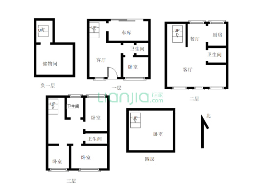 泰和三层别墅出售格局好独门独院小区环境-户型图