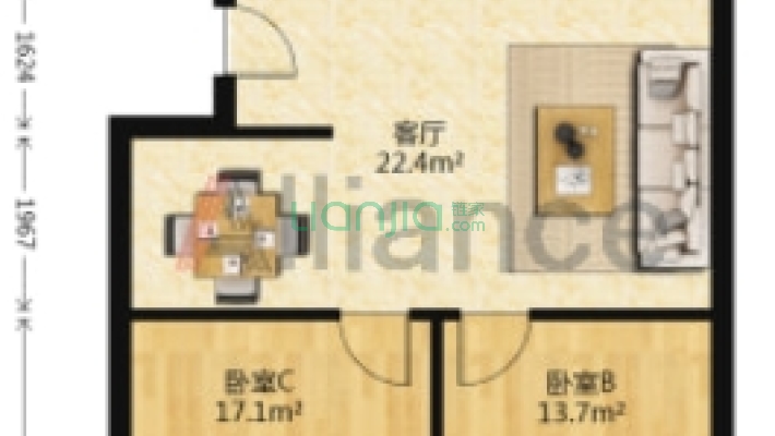 供电公司退休职工宿舍二手房实景图