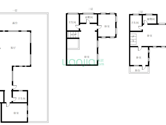 环京大盘联排别墅 高尔夫球场围绕 带200平大院子-户型图
