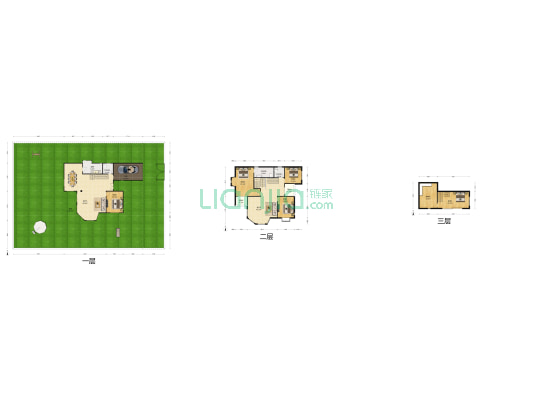 桃花源田庄 5室2厅3卫 280平方