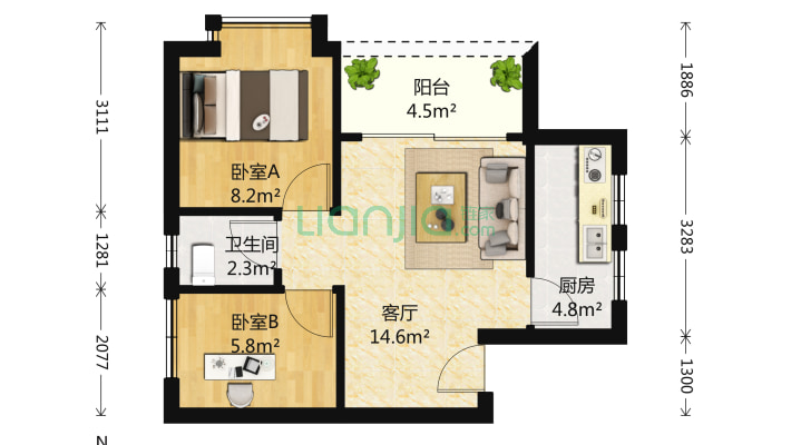 赛龙豪轩二手房实景图
