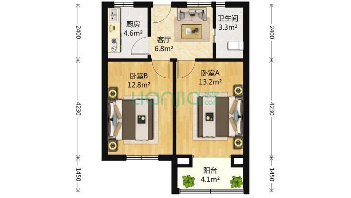 桃浦十村（紫藤苑小区白丽路701弄）二手房实景图
