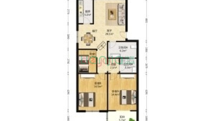 碧水花园二手房实景图