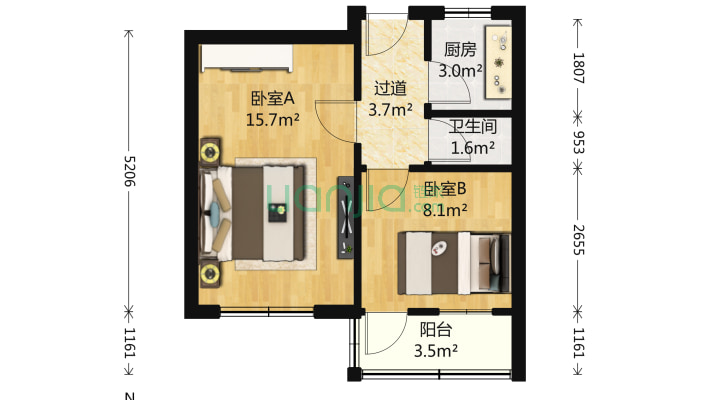 经二路340二手房实景图
