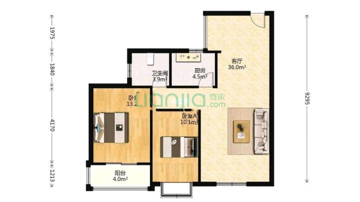 雏鹰巷邮政宿舍小区二手房实景图