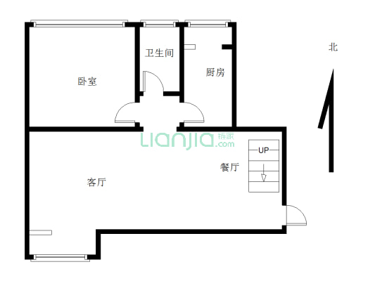 兴隆县城三室好房，业主诚心出售。。。。-户型图