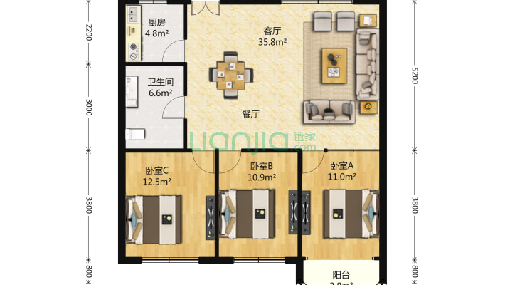 保康大厦二手房实景图
