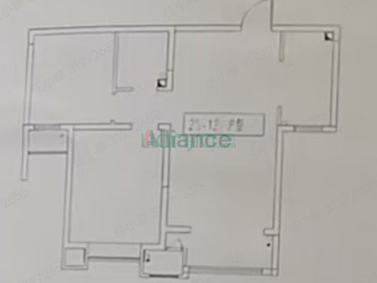 孔雀城悦澜湾，一线河景美宅，标准现房，即买即住-户型图
