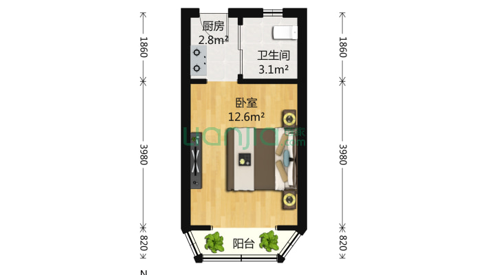檀香花苑(公寓)二手房实景图