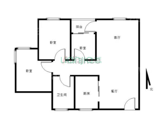 三正财富新地，精装3房，户型方正 诚心出售