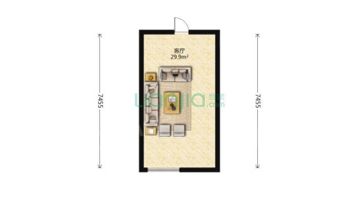 恒大影城二手房实景图