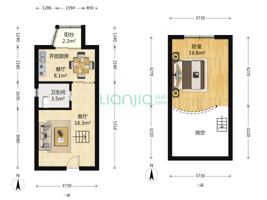 师惠花苑 买一层加一层，实用面积大 出门是地铁口