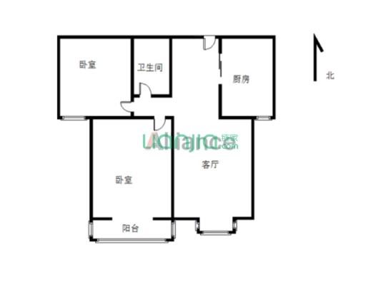 水岸花城，好房源，环静好，交通便利。-户型图
