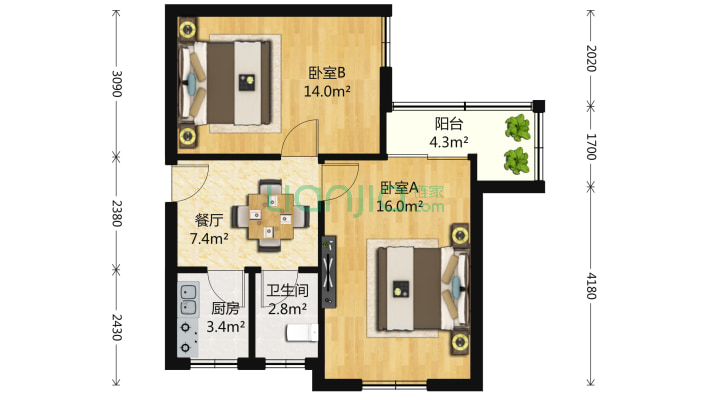 中漕小区二手房实景图