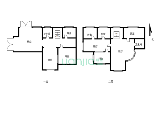 房本面积是186平米  年   租  金 ，12.3w，现在出租中-户型图