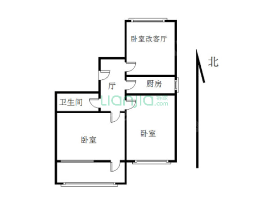 省林业厅宿舍 1室1厅 南