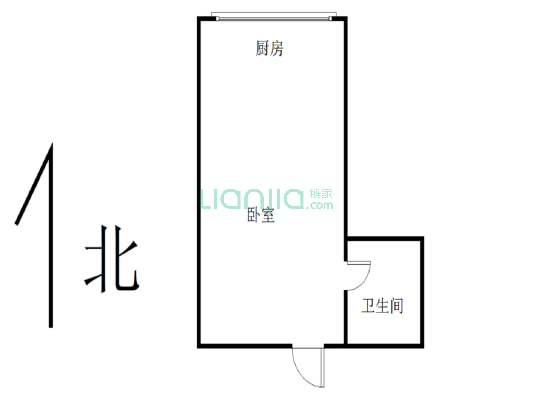 金泰王朝住宅性质一房出售有证可以按揭过户-户型图