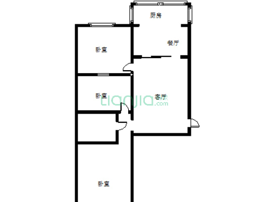 联合小区 火车站附近 838公交站-户型图