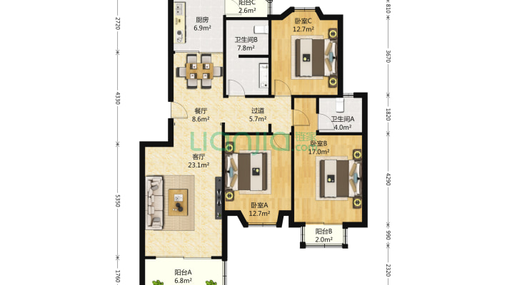锦翠苑二手房实景图