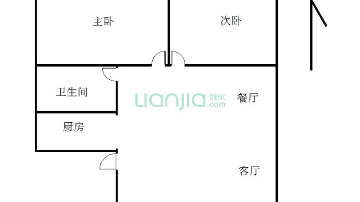 外信公寓二手房实景图