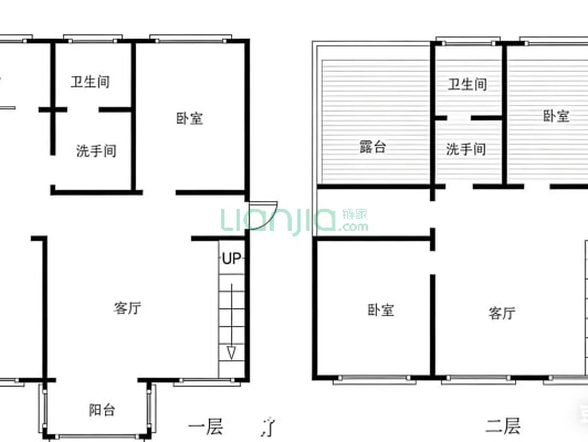 物探社区  宝石花物业  集中供暖-户型图