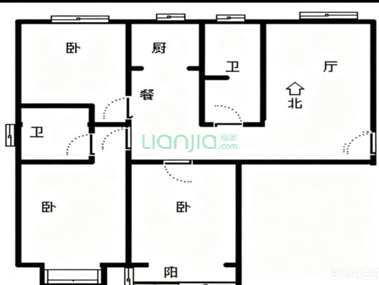 好房在售 楼间距宽 全天采光 配套成熟业主急售-户型图